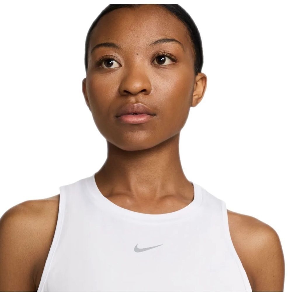 Nike Womens Dri Fit‎ Classic Fit White Tank Top Size Small - Picture 4 of 10